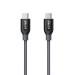 Anker Powerline+ USB-C to USB-C 2.0 0.9m - бърз и издръжлив USB-C към USB-C кабел за устройства с USB-C порт (0.9 м) (сив) 1