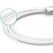 Anker Powerline+ Nylon Lightning cable 1.8m - сертифициран Lightning кабел за iPhone, iPad и iPod с Lightning (1.8 м) (бял) 2