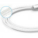 Anker Powerline+ Nylon Lightning cable 1.8m - сертифициран Lightning кабел за iPhone, iPad и iPod с Lightning (1.8 м) (бял) 3