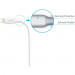 Anker Powerline+ Nylon Lightning cable 1.8m - сертифициран Lightning кабел за iPhone, iPad и iPod с Lightning (1.8 м) (бял) 2