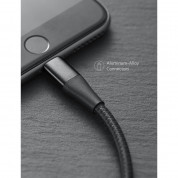Anker PowerLine+ II USB-A to Lightning Cable - сертифициран (MFi) USB към Lightning кабел за Apple устройства с Lightning порт (180 см) (черен) 4