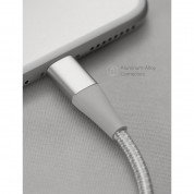 Anker PowerLine+ II USB-A to Lightning Cable - сертифициран (MFi) USB към Lightning кабел за Apple устройства с Lightning порт (180 см) (сребрист) 4