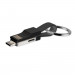 4smarts 3in1 Mini Cable KeyRing - кабел тип ключодържател за Lightning, USB-C и MicroUSB стандарти (черен) 1