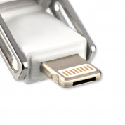 4smarts 3in1 Mini Cable KeyRing - кабел тип ключодържател за Lightning, USB-C и MicroUSB стандарти (черен) 4