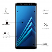 Eiger 3D Glass Edge to Edge Curved Tempered Glass for Samsung Galaxy A6 (2018) (clear) 5