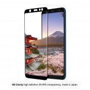 Eiger 3D Glass Edge to Edge Curved Tempered Glass - калено стъклено защитно покритие с извити ръбове за целия дисплея на Samsung Galaxy A6 (2018) (прозрачен) 4
