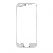 OEM LCD Bracket - резервна рамка за дисплея на iPhone 5S (бял)