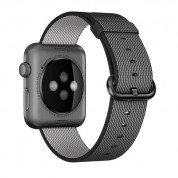 Apple Woven Black - оригинална текстилна каишка за Apple Watch 38мм, 40мм (черен) (reconditioned) (Apple Box) 4