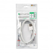 4smarts Basic LinkCord Type-C Data Cable - USB-C кабел за мобилни устройства (100 см) (бял) 2
