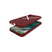 Adidas XbyO Or Moulded Case - поликарбонатов кейс с TPU рамка за iPhone XS, iPhone X (червен) 4