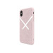 Adidas XbyO Or Moulded Case - поликарбонатов кейс с TPU рамка за iPhone XS, iPhone X (розов) 1