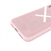 Adidas XbyO Or Moulded Case - поликарбонатов кейс с TPU рамка за iPhone XS, iPhone X (розов) 7
