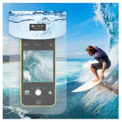 4smarts Copacabana Waterproof Case Beach - универсален водоустойчив калъф за смартфони до 6 инча (син) 2