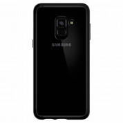 Spigen Ultra Hybrid Case - хибриден кейс с висока степен на защита за Samsung Galaxy A8 (2018) (черен) 2
