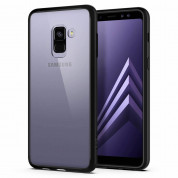 Spigen Ultra Hybrid Case - хибриден кейс с висока степен на защита за Samsung Galaxy A8 (2018) (черен)