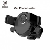 Baseus Mechanical Era Air Vent Universal Car Mount - поставка за радиатора на кола за смартфони с ширина до 8.4 см. (черна) 1