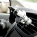 Baseus Mechanical Era Air Vent Universal Car Mount - поставка за радиатора на кола за смартфони с ширина до 8.4 см. (сребриста) 5