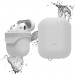 Elago Airpods Waterproof Case - водоустойчив силиконов калъф за Apple Airpods (бял) 1