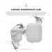 Elago Airpods Waterproof Case - водоустойчив силиконов калъф за Apple Airpods (бял) 2