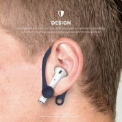 Elago AirPods EarHooks - силиконови кукички за Apple Airpods и Apple Airpods 2 (тъмносин) 4