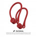 Elago AirPods EarHooks - силиконови кукички за Apple Airpods и Apple Airpods 2 (червен) 2