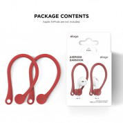 Elago AirPods EarHooks - силиконови кукички за Apple Airpods и Apple Airpods 2 (червен) 4
