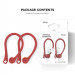 Elago AirPods EarHooks - силиконови кукички за Apple Airpods и Apple Airpods 2 (червен) 5