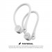 Elago AirPods EarHooks - силиконови кукички за Apple Airpods и Apple Airpods 2 (бял) 2