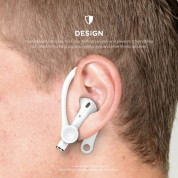 Elago AirPods EarHooks - силиконови кукички за Apple Airpods и Apple Airpods 2 (бял) 2