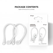 Elago AirPods EarHooks - силиконови кукички за Apple Airpods и Apple Airpods 2 (бял) 4