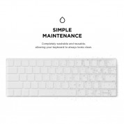 Elago Keyboard Skin - силиконов протектор за клавиатурата на MacBook Pro with Touch Bar (прозрачен-мат) 3