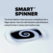 Elago Smart Spinner Case Yuki - поликарбонатов кейс (спинър) за iPhone XS, iPhone X 1