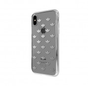 Adidas Originals Clear Case for iPhone XS, iPhone X (silver) 2