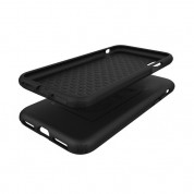 Adidas Originals Snap Case - удароустойчив хибриден кейс за iPhone XS, iPhone X (черен) 2
