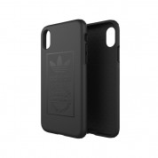 Adidas Originals Snap Case - удароустойчив хибриден кейс за iPhone XS, iPhone X (черен) 1