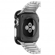 Spigen Rugged Armor Case - удароустойчив TPU кейс за Apple Watch 38мм (черен) 6