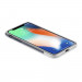 Spigen Classic C1 Case - хибриден кейс с висока степен на защита за iPhone XS, iPhone X (сив) 7