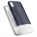 Spigen Classic C1 Case - хибриден кейс с висока степен на защита за iPhone XS, iPhone X (сив) 6
