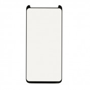 Premium Full Glue 5D Case Friendly Tempered Glass - калено стъклено защитно покритие с извити ръбове за целия дисплея на Samsung Galaxy S9 (черен-прозрачен) 1