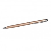 Universal Stylus Pen - тъч писалка за капацитивни дисплеи и химикал (златист)
