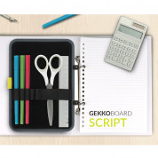 MOOY Gekko Board Script, Smart Storage - органайзер за кабели, слушалки, тефтер и други принадлежности (черен) 1