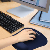 TeckNet G105 (MGM01105LA05) Office Mouse Pad - ергономична подложка за мишка с накитник (син) 2