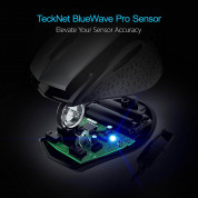TeckNet M002 2.4G Wireless Mouse - ергономична безжична мишка (за Mac и PC) (сив) 6