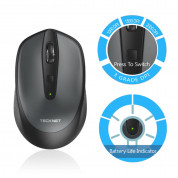 TeckNet M005 2.4G Wireless Mouse (gray)