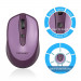 TeckNet M005 2.4G Wireless Mouse - малка безжична мишка (за Mac и PC) (лилава) 1