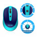 TeckNet M005 2.4G Wireless Mouse - малка безжична мишка (за Mac и PC) (синя) 1