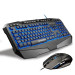 Tecknet Gaming Combo X701 - комплект геймърска клавиатура и мишка с LED подсветка (за PC) 1