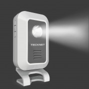 TeckNet WA668 Two Mains Plug-In Wireless Doorbell - безжичен звънец за входна врата (бял) 4