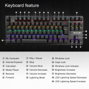 TeckNet X705 LED Illuminated Gaming Keyboard 4