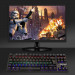 TeckNet X705 LED Illuminated Gaming Keyboard - геймърска клавиатура с LED подсветка (за PC) 4